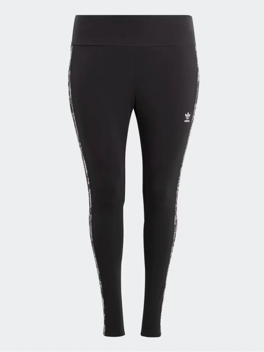 Adidas - Women's 3-Stripes Print Leggings (Plus Size) - Picture 1 of 7
